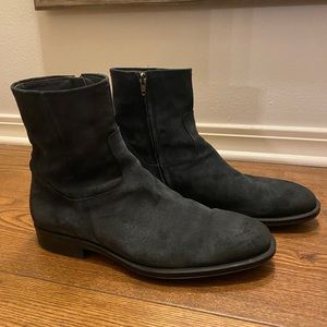 To Boot New York Black Suede Boots